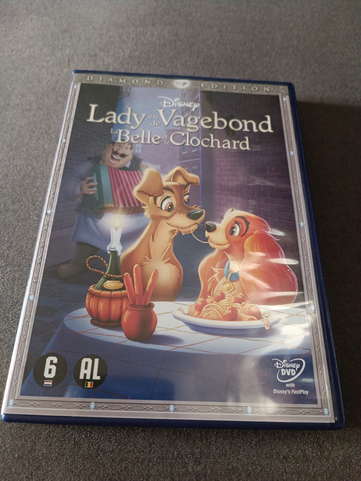 Lady en de vagebond - dvd, Alle leeftijden, Ophalen of Verzenden, Zo goed als nieuw, Europees