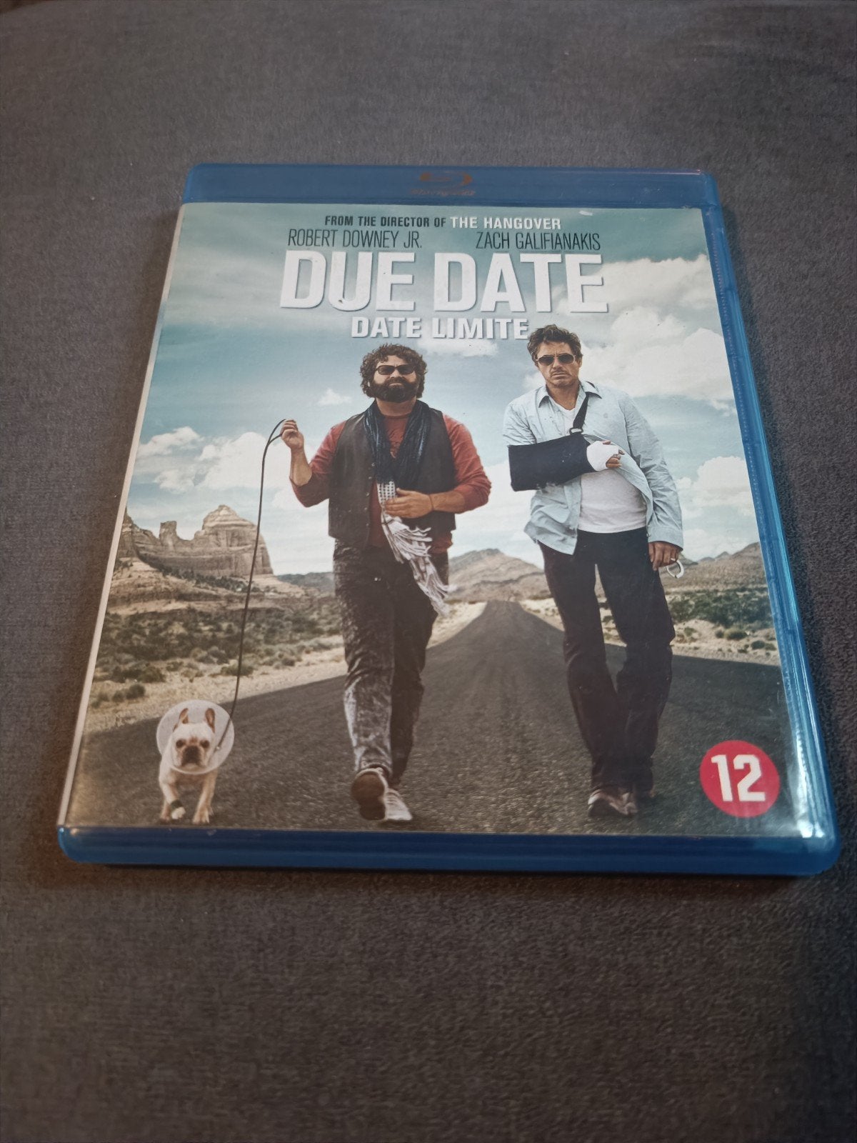 Due date - bluray, Ophalen of Verzenden, Zo goed als nieuw, Muziek en Concerten