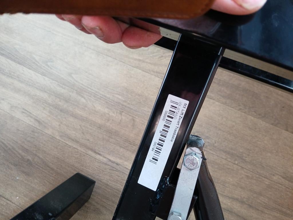 MX Lift Zwart Tafelmodel Motorfiets Standaard, Motoren, Ophalen, Gebruikt
