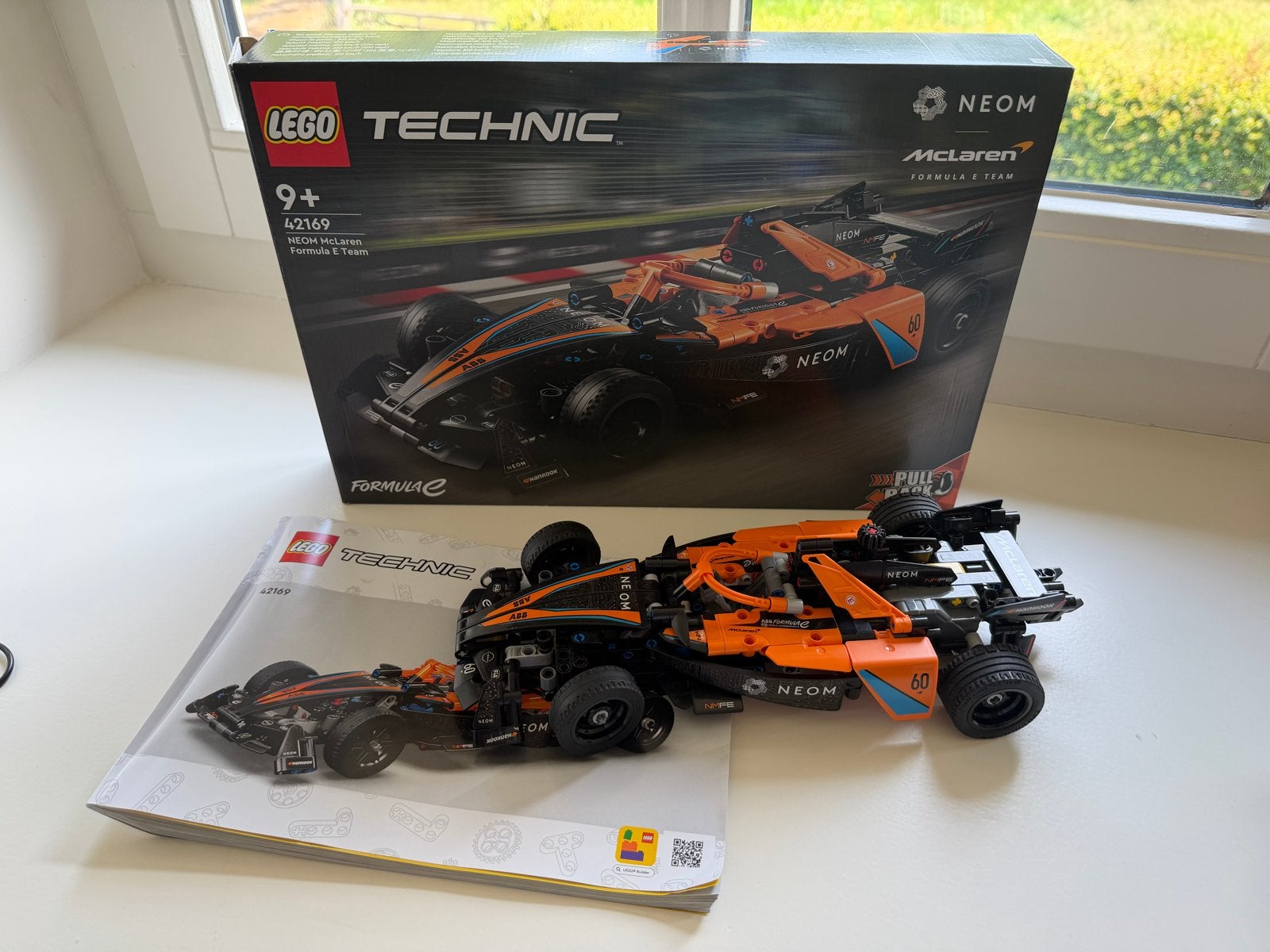 LEGO Technic NEOM McLaren Formule E racewagen 42169, Ophalen of Verzenden, Zo goed als nieuw
