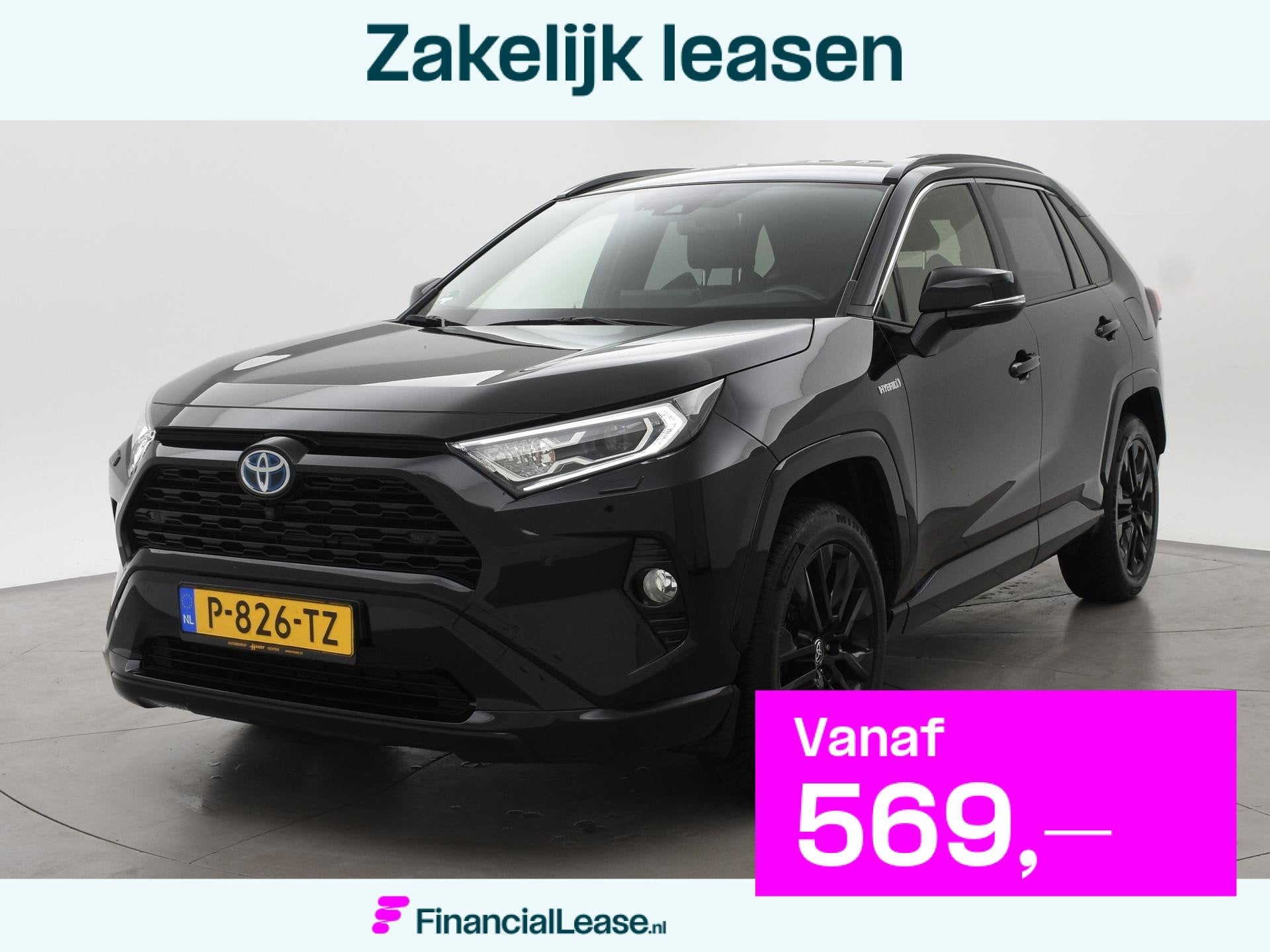 Toyota RAV4 2.5 HYBRID 218 PK AUT. BLACK EDITION + 19 INCH |