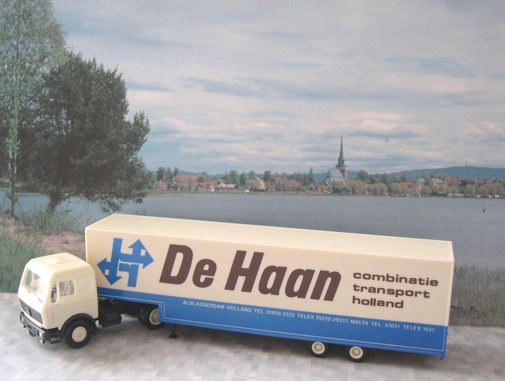 de Haan Mercedes, Hobby en Vrije tijd, Ophalen of Verzenden, Nieuw, Bus of Vrachtwagen, Herpa