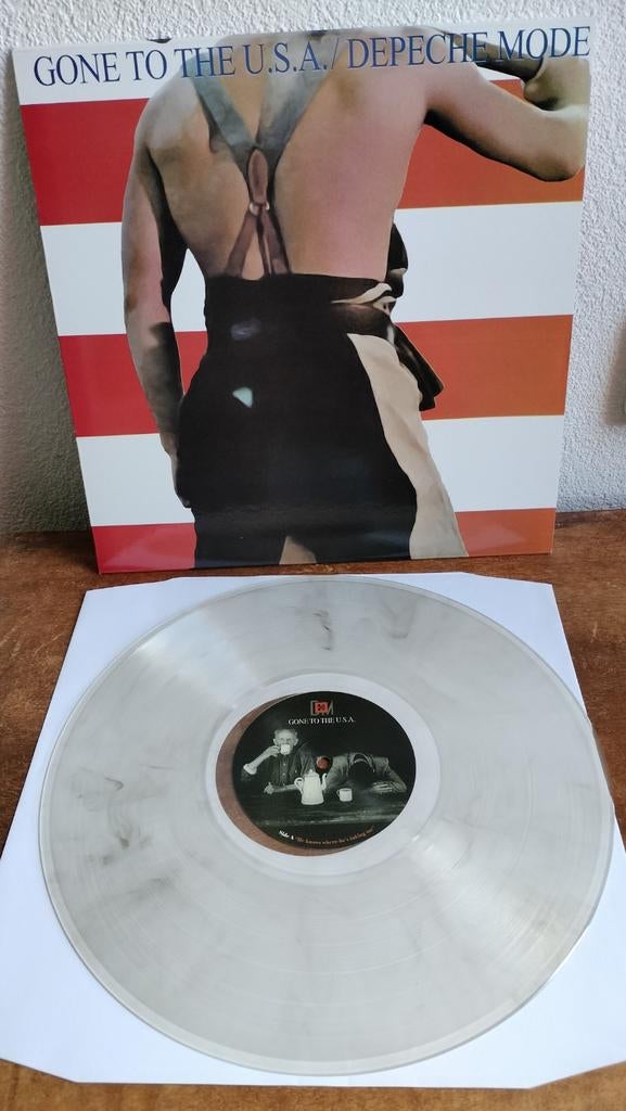 Depeche Mode - Gone to the U.S.A. transparant vinyl, Ophalen of Verzenden, Gebruikt, 12 inch