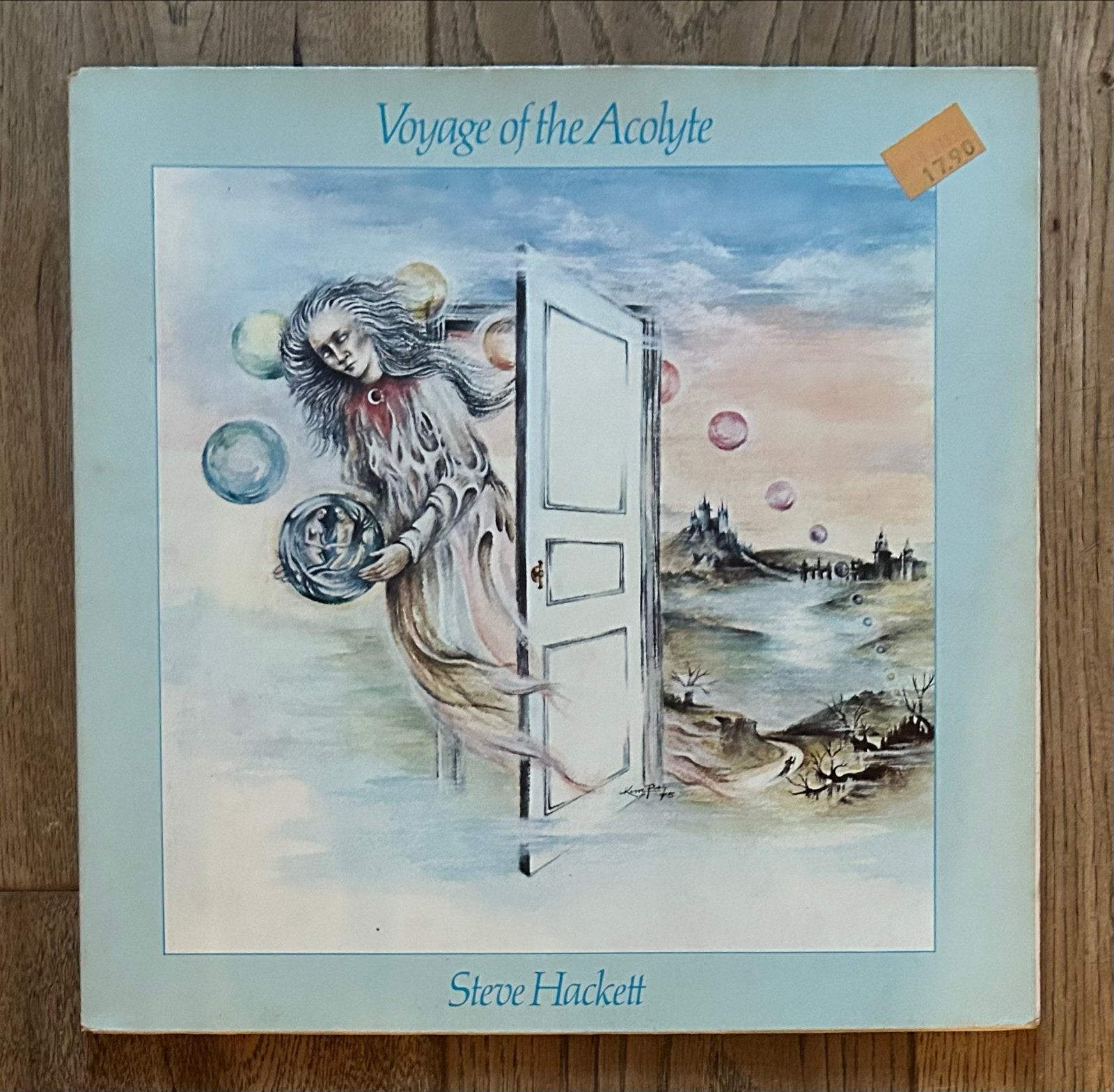 Steve Hackett - Voyage of the Acolyte LP (Progressive Rock), Originele persing, Ophalen of Verzenden, Gebruikt, 12 inch