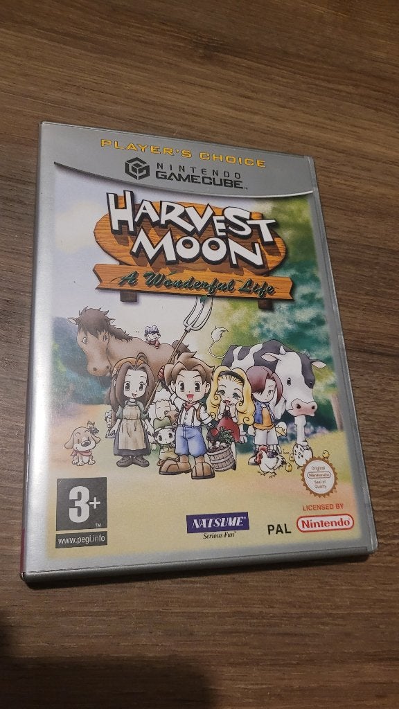 Harvest Moon: A Wonderful Life - Nintendo GameCube, Gebruikt, 1 speler, Ophalen of Verzenden, Vanaf 3 jaar