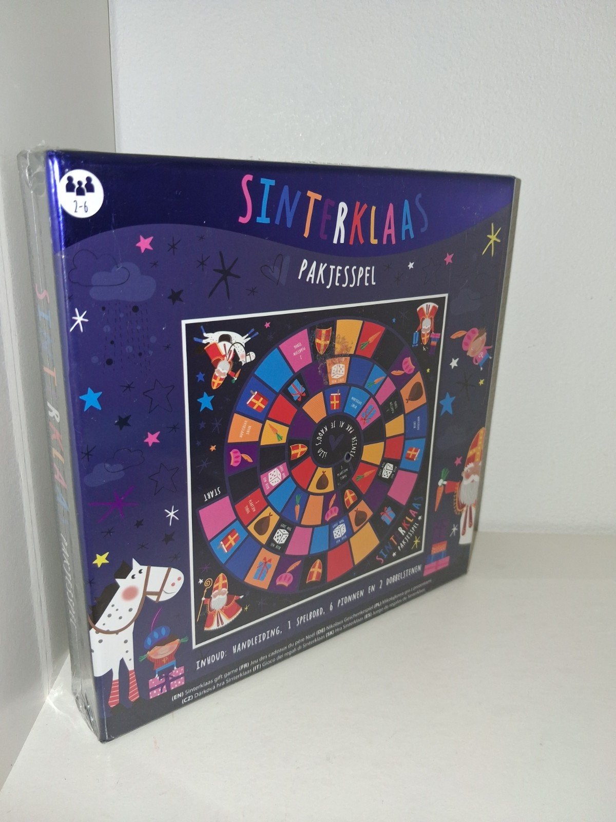 Sinterklaas Pakjesspel - Leuk bordspel voor het gezin, Verzenden, Onbekend, Nieuw, Nvt
