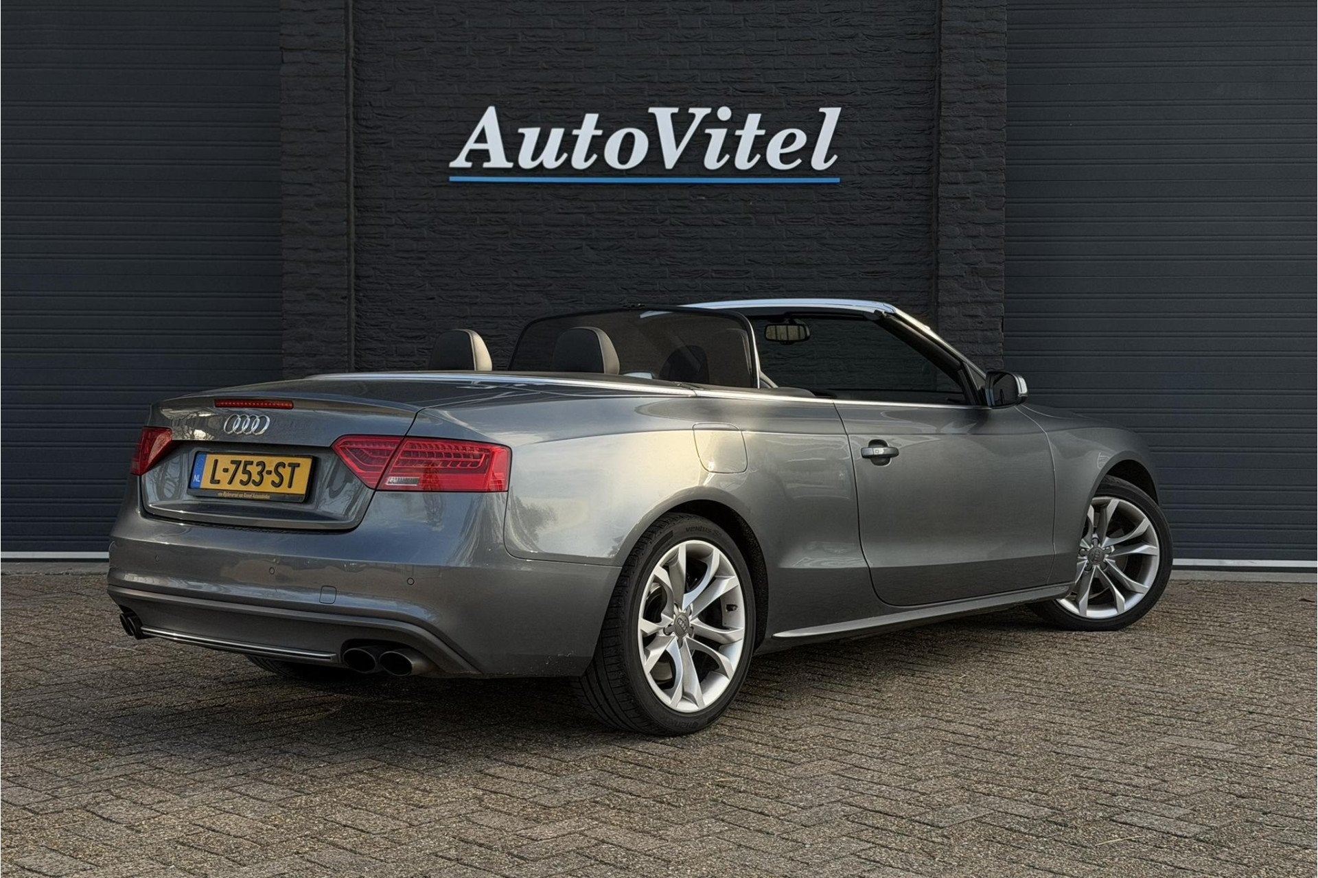 Audi A5 Cabriolet 3.0 TFSI S5 quattro | B&O | Memory | Keyle, Auto's, Automaat, Euro 5, Gebruikt, Zwart
