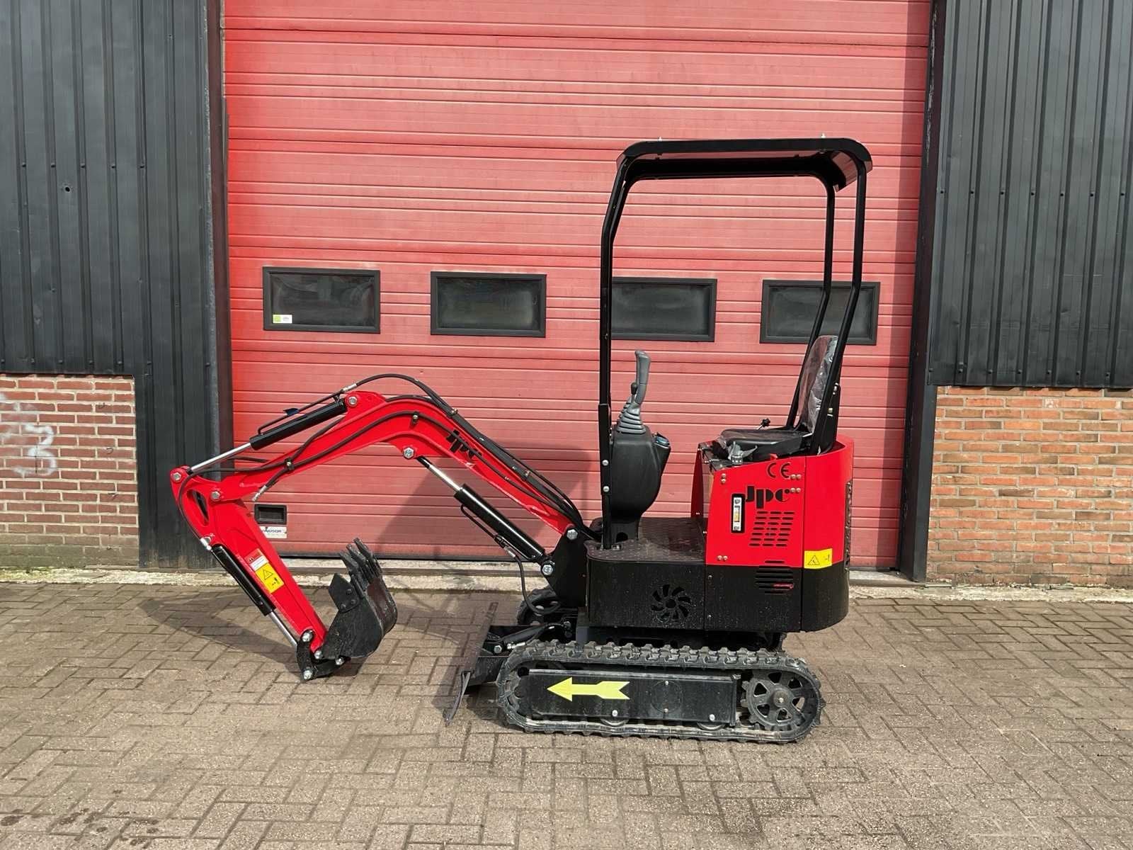 JPC HT12 Rood Minigraafmachine, Zakelijke goederen, Machines en Bouw | Kranen en Graafmachines, Graafmachine