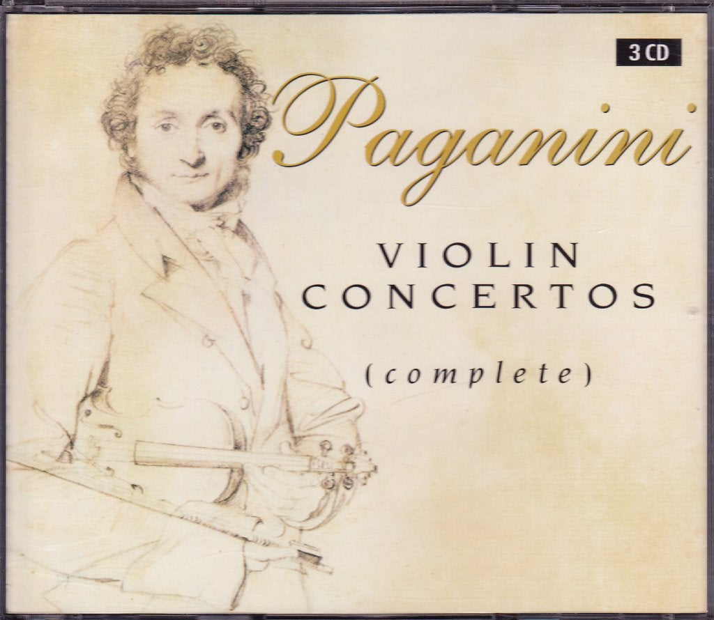 Paganini Complete Violin Concertos  /Alexandre Dubach 3 cd, Ophalen of Verzenden, Classicisme, Zo goed als nieuw, Overige typen