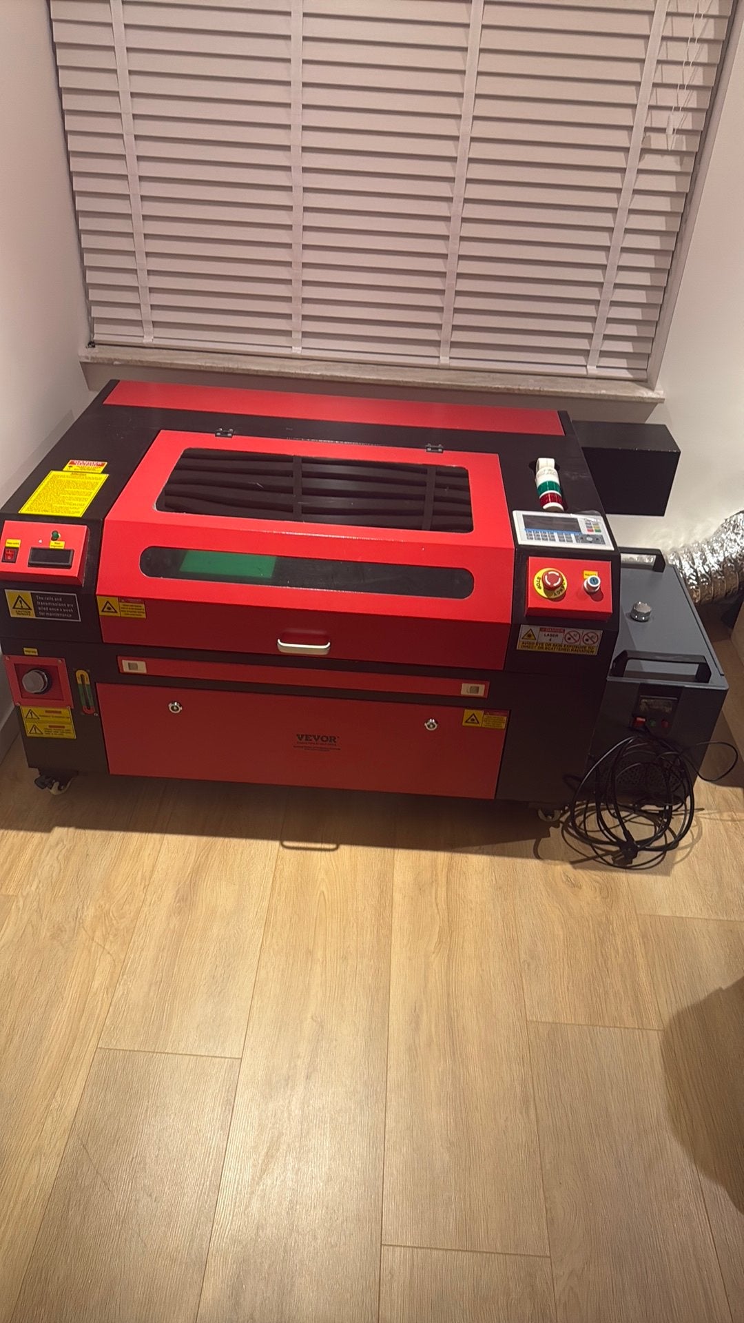 Vevor Laser graveermachine 50x70 80w c02, Ophalen