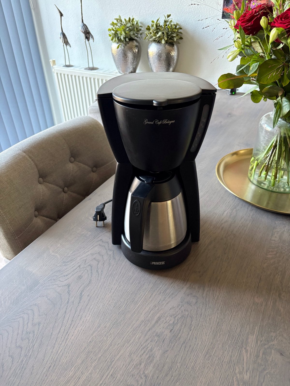 Princess Grand Café Bologna Koffiezetapparaat, 10 kopjes of meer, Koffiemachine, Gemalen koffie, Ophalen of Verzenden
