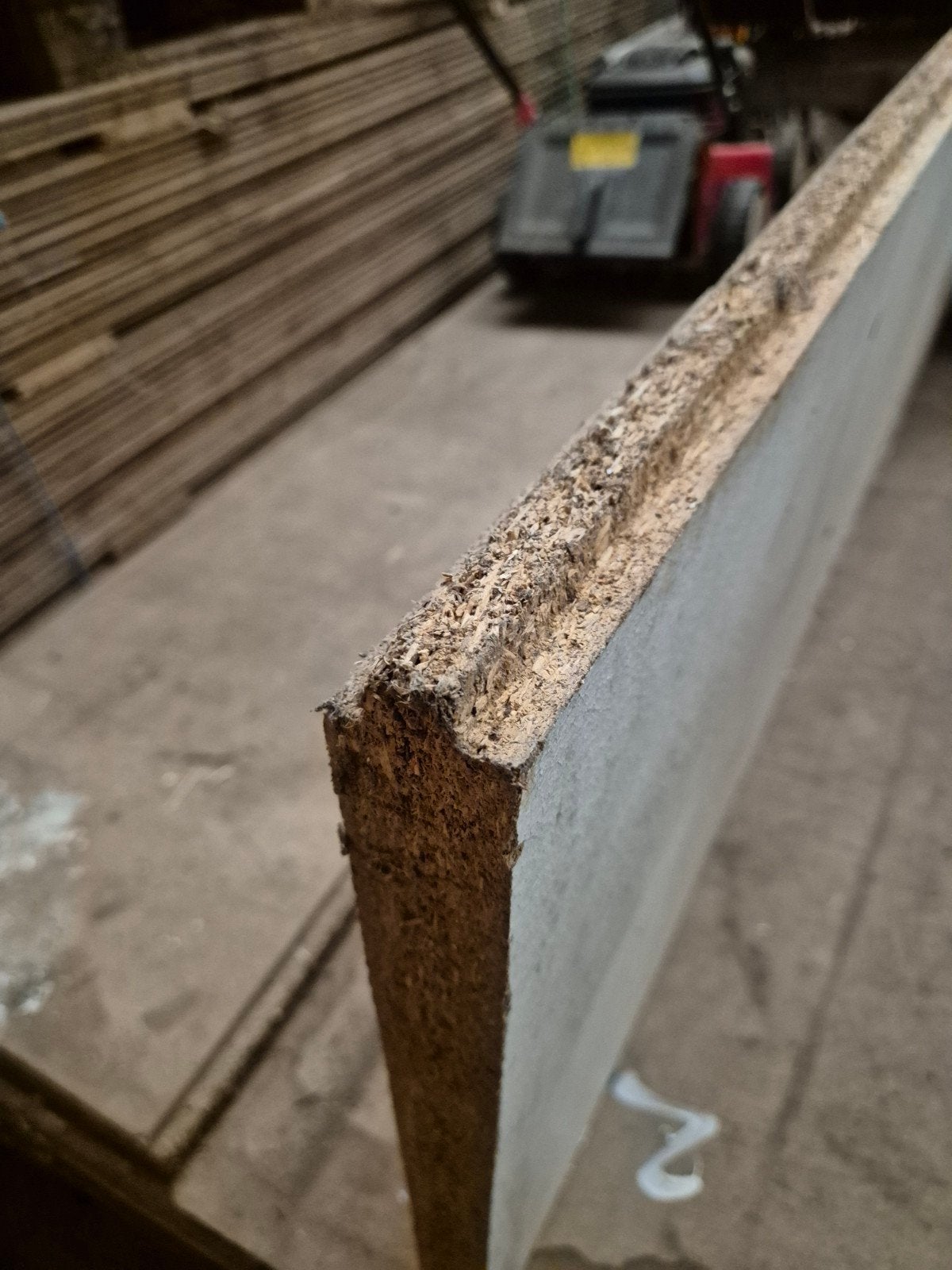 Spaanplaat 4cmx60x240cm met verbindingsgroef, Ophalen, Gebruikt, Plank, Minder dan 200 cm