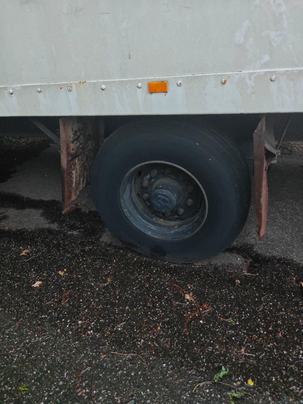 Oplegger enkel asser met landbouw kenteken, Auto's, Bedrijf, Te koop