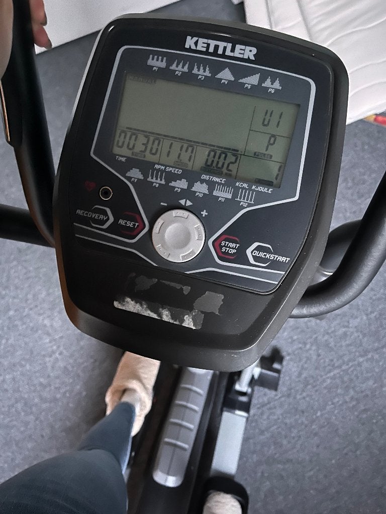 Kettler crosstrainer Axos cross P, Sport en Fitness, Ophalen, Gebruikt, Crosstrainer