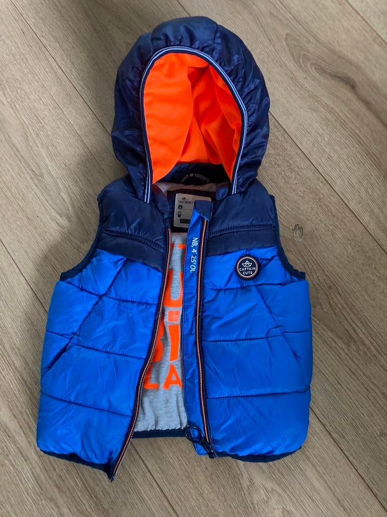 Bodywarmer maat 80, Kinderen en Baby's, Babykleding | Maat 80, Ophalen of Verzenden, Zo goed als nieuw, Jongetje of Meisje, Jasje
