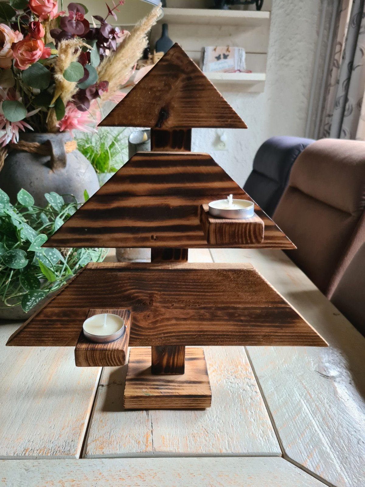 Kerstboompje hout, Ophalen of Verzenden