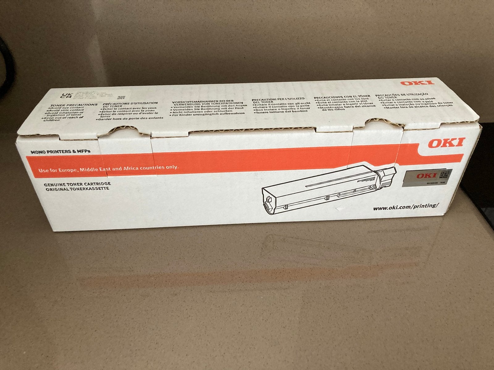 Nieuwe OKI Toner Cartridge B412/B432/B512/MB472/MB492/MB562, Ophalen, Nieuw, Toner