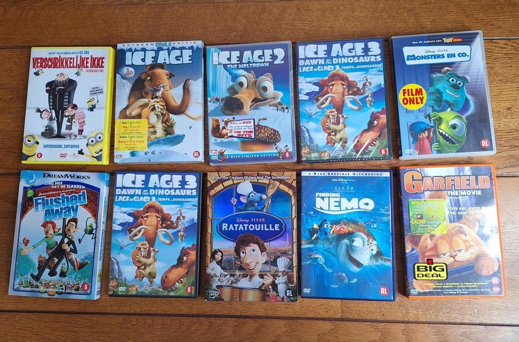 Diverse familie films op DVD 10 stuks, in goede staat!, Avontuur, Gebruikt, Alle leeftijden, Ophalen of Verzenden
