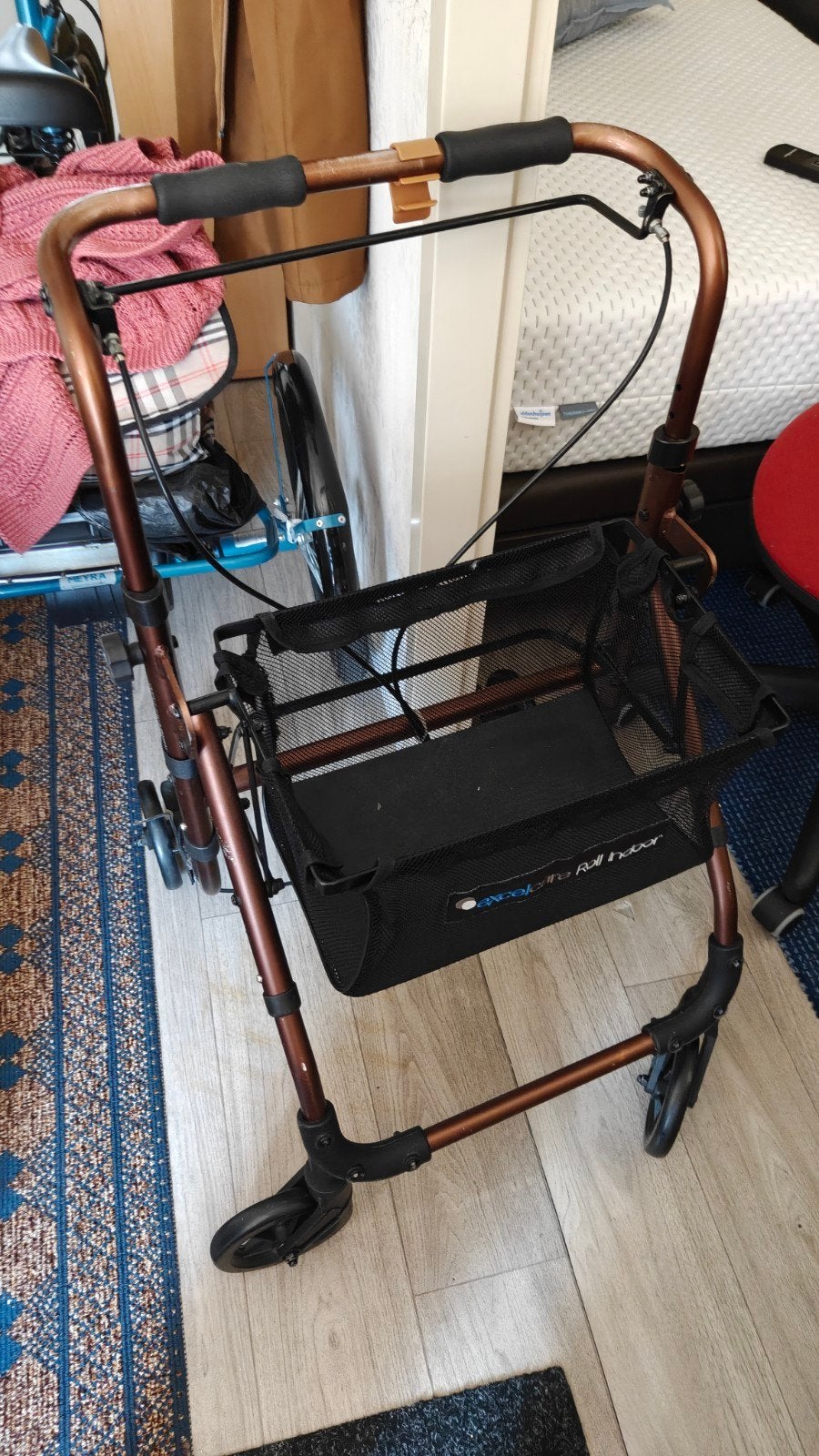 Gratis Rollator, Ophalen