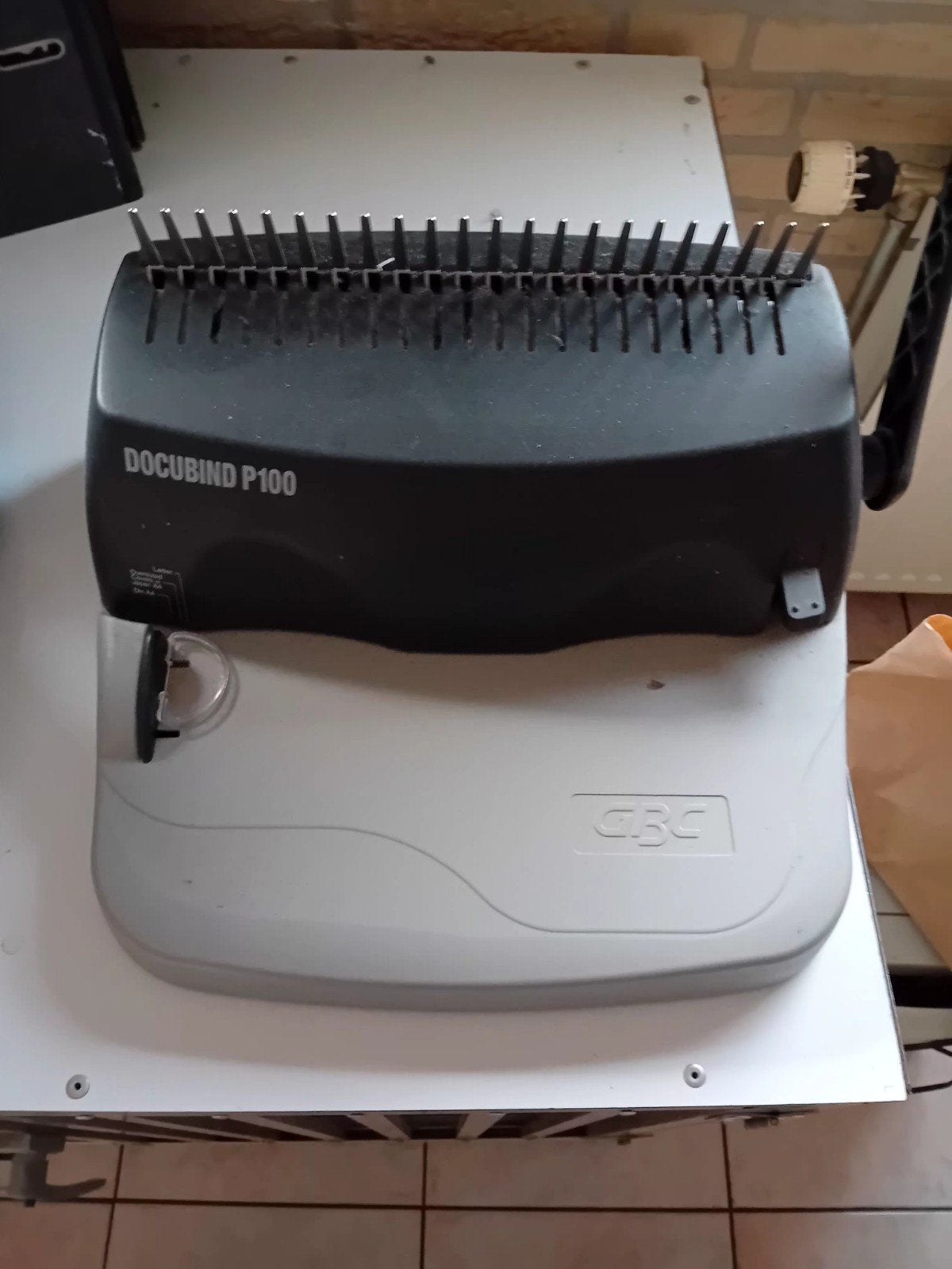 docubind p100, Ophalen