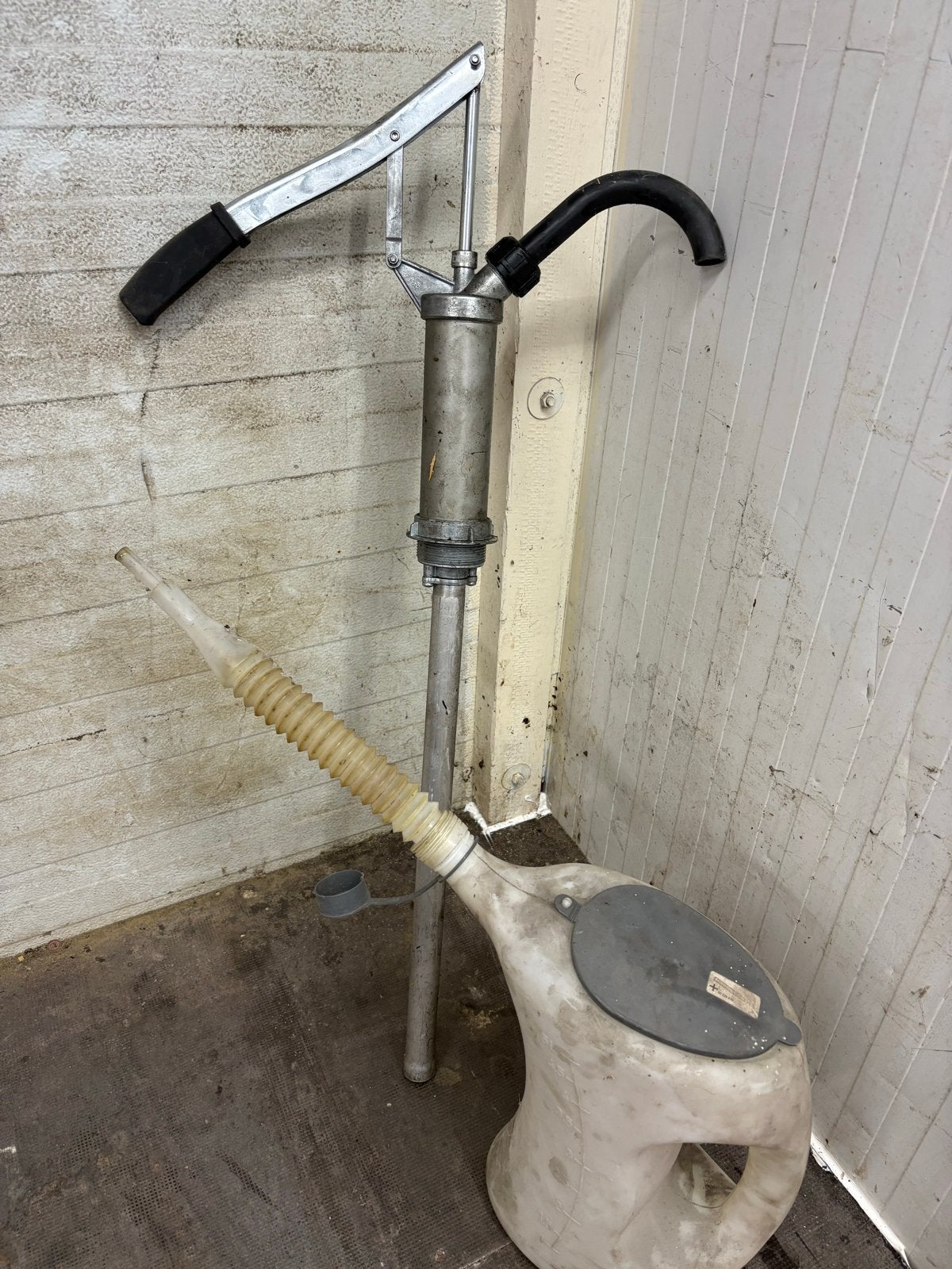Oliepomp voor 60L drum en 5L olievulkan, Ophalen of Verzenden