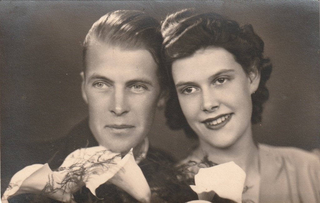 fotkaart  -   koppel, Verzenden, Voor 1940, Zo goed als nieuw