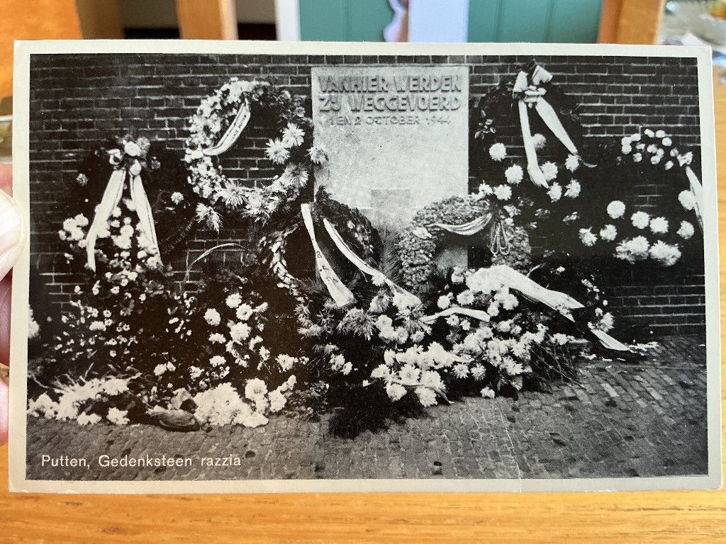 Putten Gedenksteen razziä, Verzenden, 1960 tot 1980, Ongelopen, Gelderland