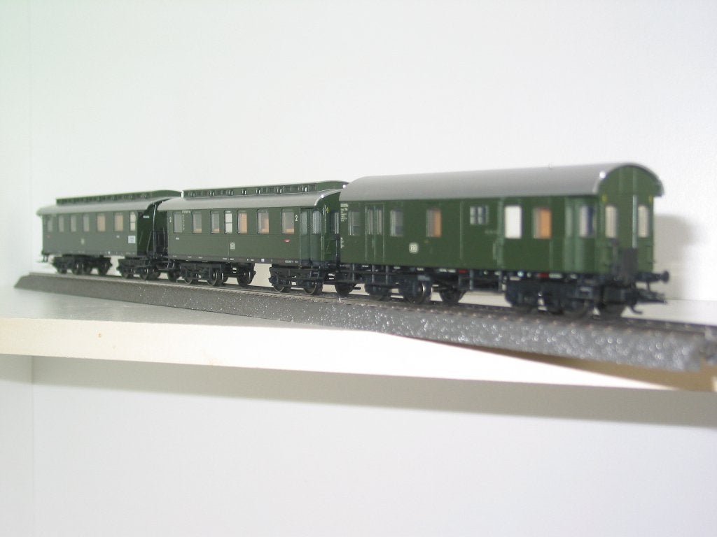 Märklin - Rijtuigen 43040-43050 en bagagerijtuig 43080., Wisselstroom, Wagon, Ophalen of Verzenden, Zo goed als nieuw