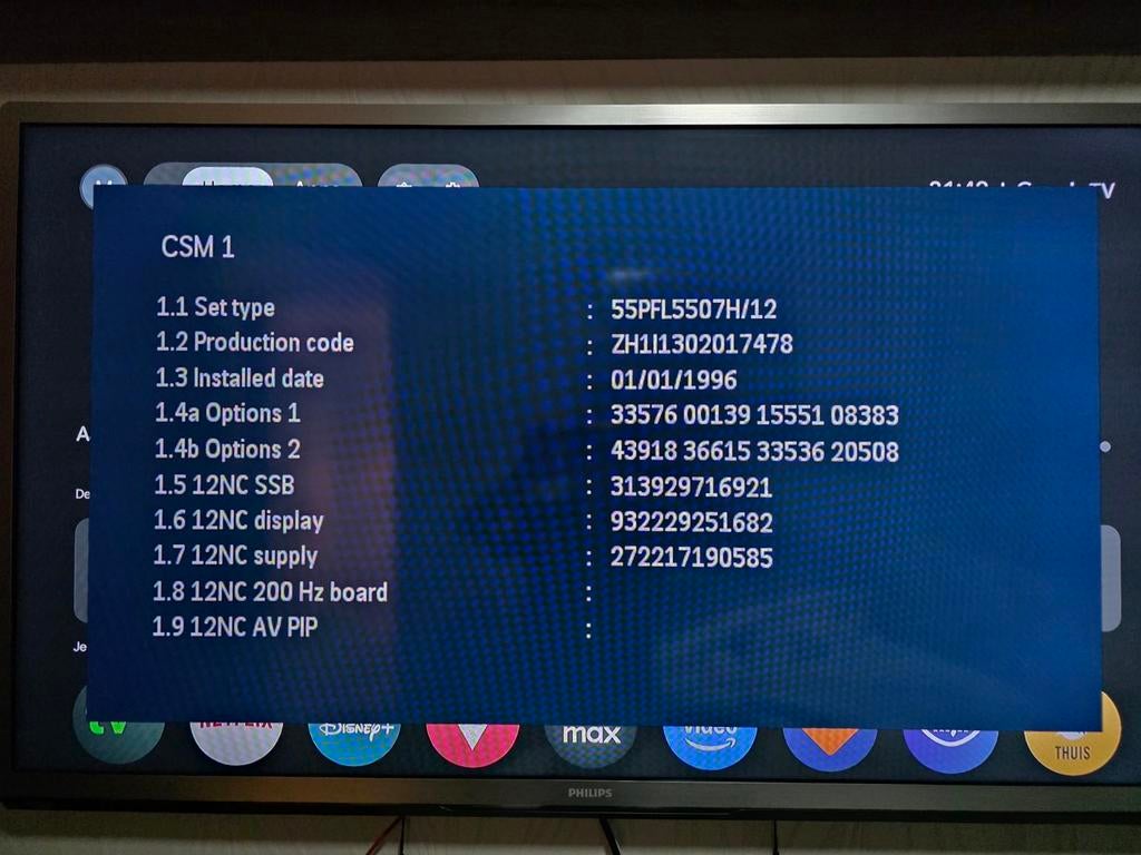 Philips 55PFL5507H/12 Smart TV - Full HD LED, Ophalen, Philips, 100 cm of meer, Smart TV