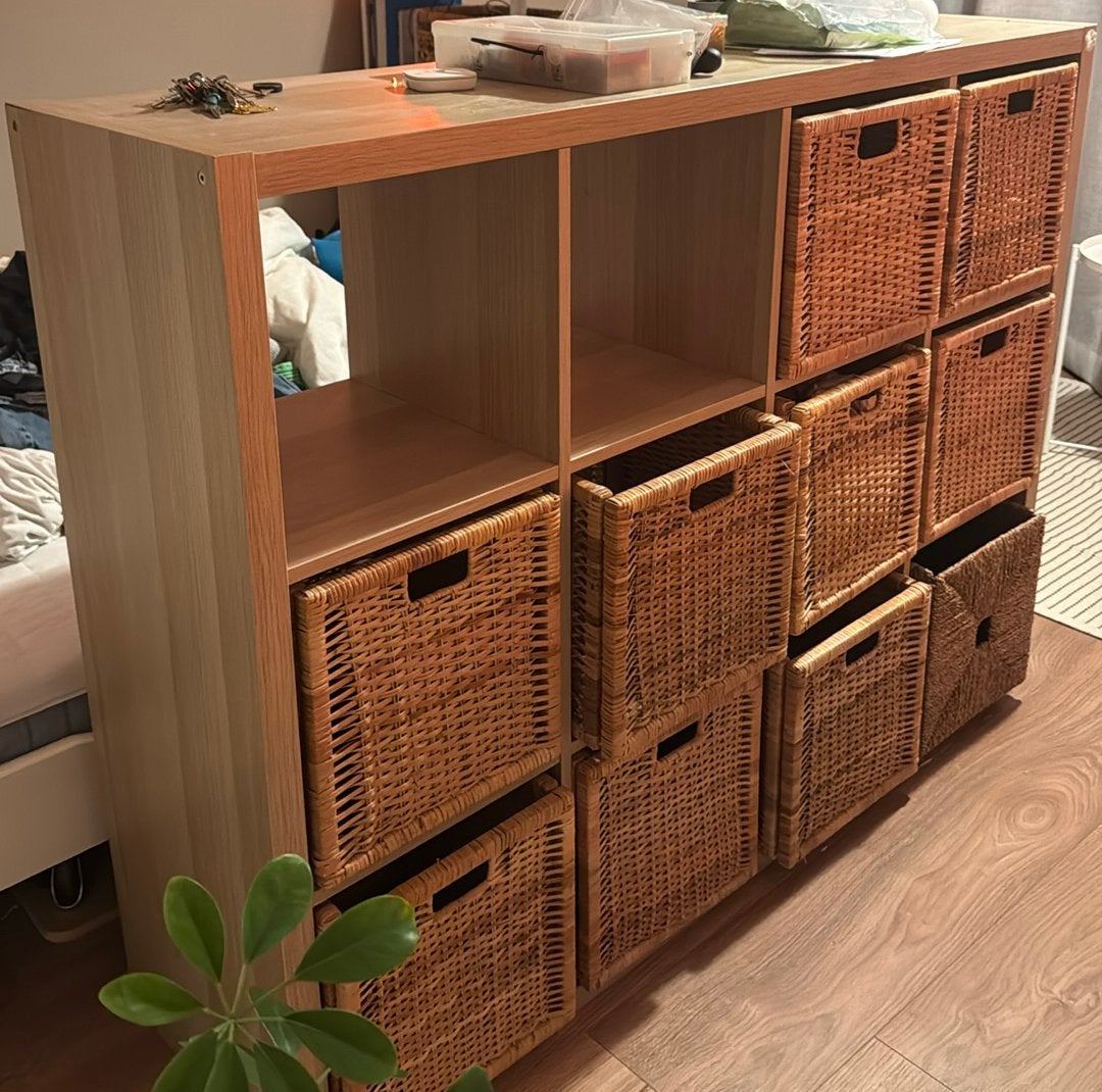IKEA vakkenkast (12 vakken), Huis en Inrichting, Ophalen, Zo goed als nieuw, 25 tot 50 cm