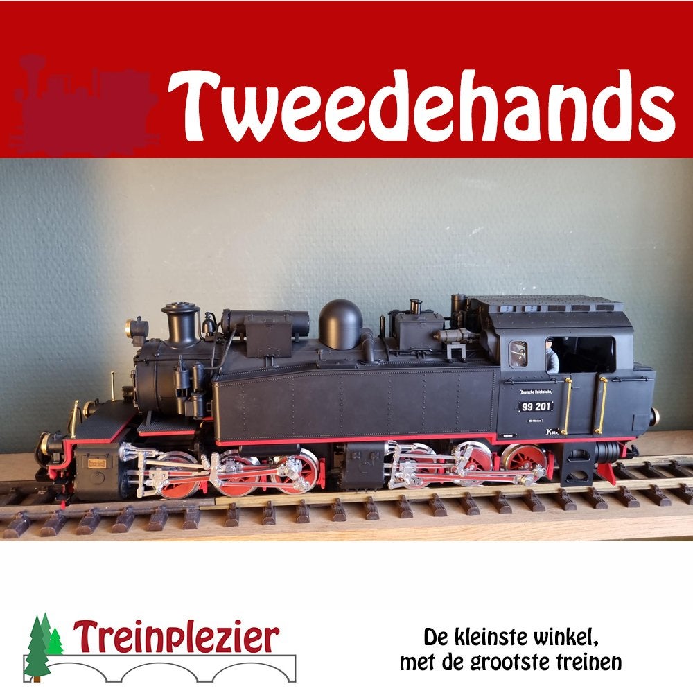 LGB 22852 G DR Dampflok Mallet 99 201 digitaal, Hobby en Vrije tijd, Modeltreinen | Overige schalen, Niet ingevuld, Niet ingevuld
