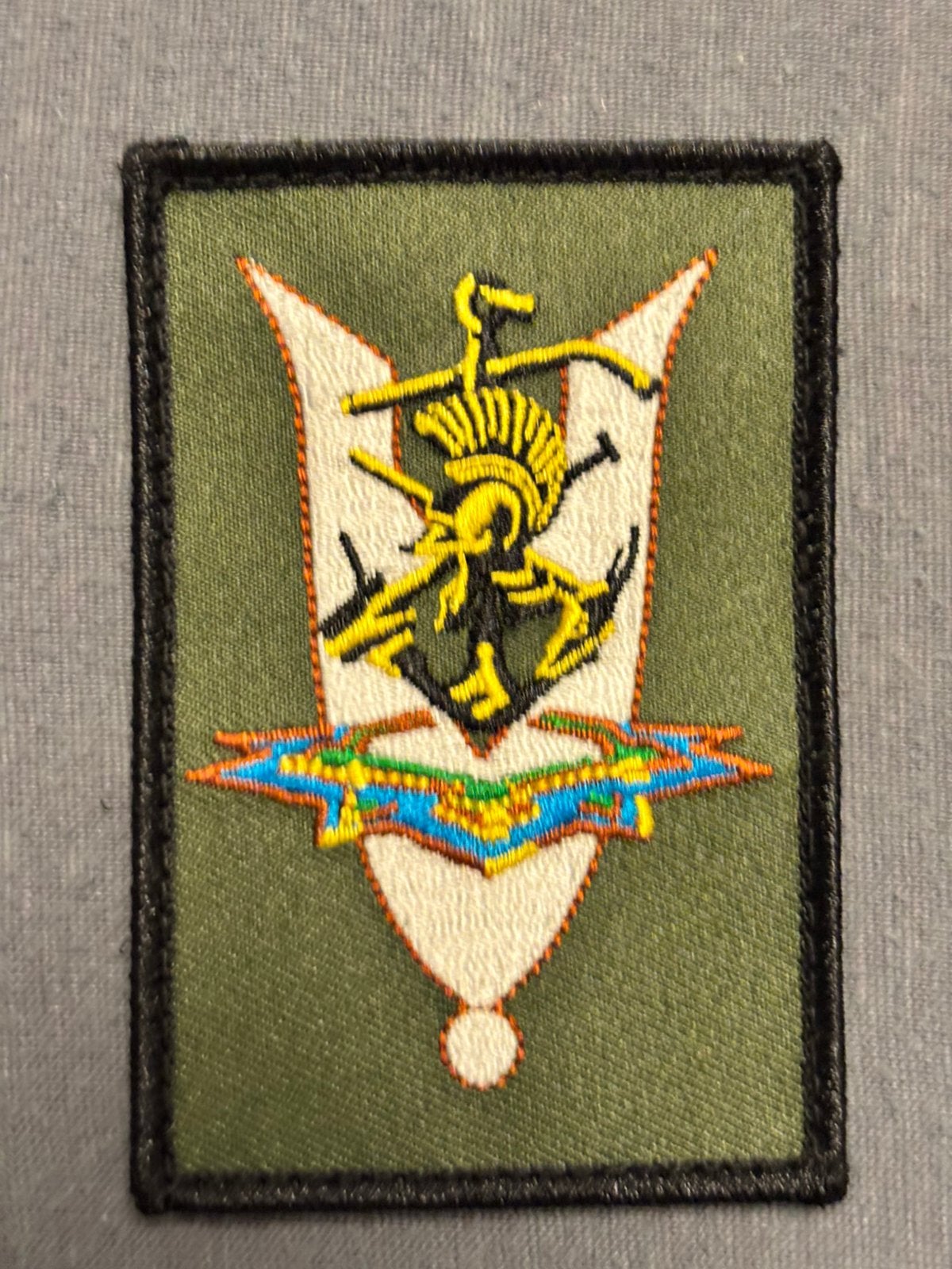Arm embleem gvt veteraan genie, Verzenden, Landmacht, Nederland, Embleem of Badge