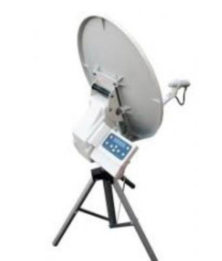 Automatische Satelliet Schotel Antenne met Statief, Ophalen of Verzenden, Gebruikt, (Schotel)antenne, Overige merken