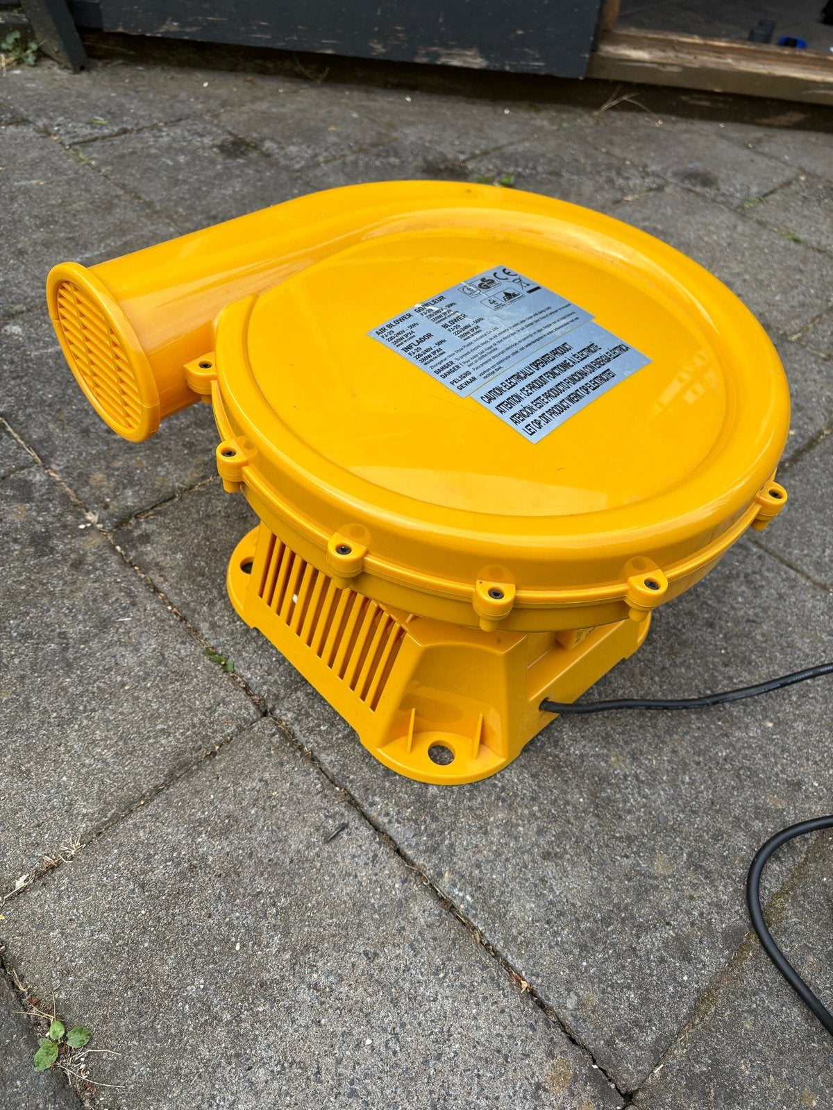 Luchtblazer FJ-29 voor Springkussen 380W, Ophalen, Gebruikt