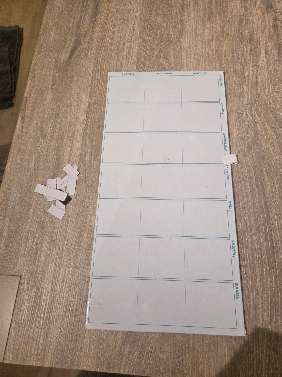 weekplanner, Ophalen, Maandkalender