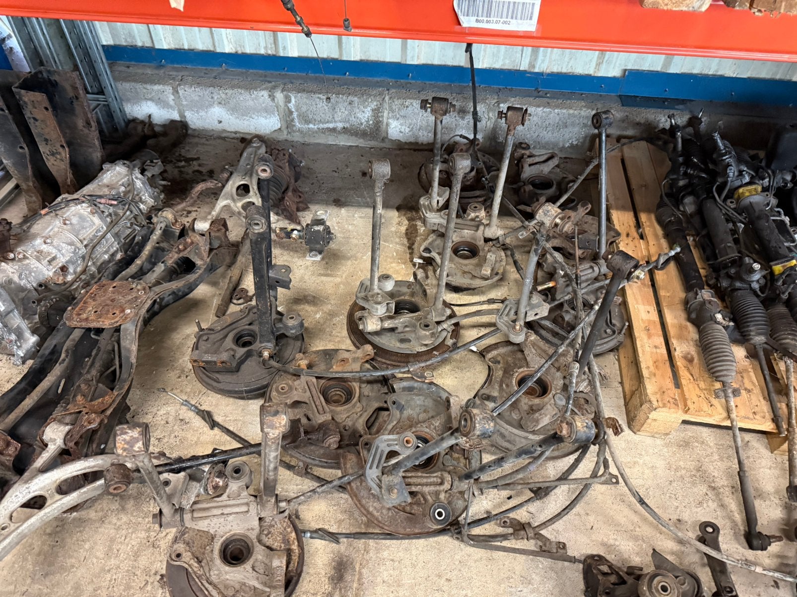 Subaru impreza gtt wrx sti onderstel subframe draagarmen etc, Ophalen of Verzenden, Subaru
