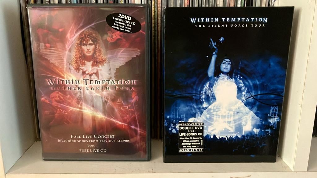 Within Temptation dvd's, Cd's en Dvd's, Cd's | Hardrock en Metal, Zo goed als nieuw, Ophalen of Verzenden