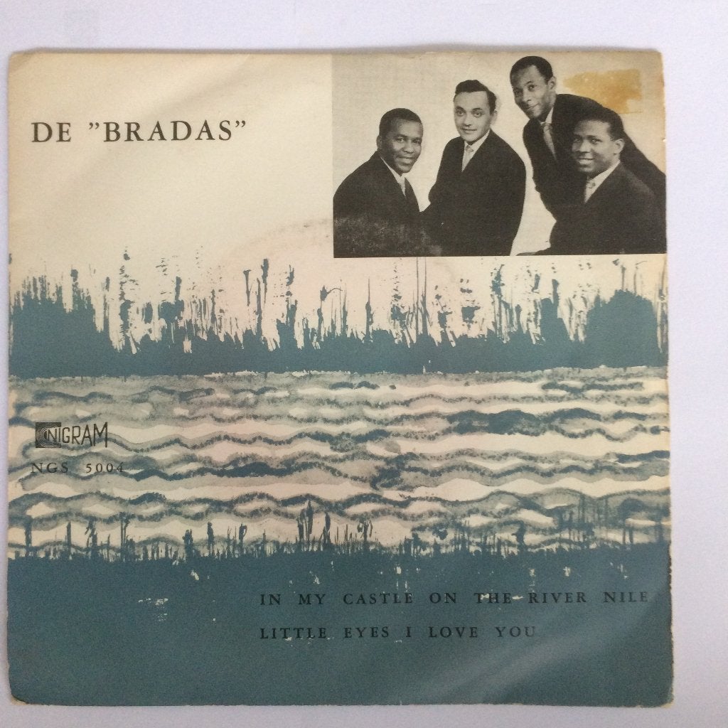 Bradas In My Castle On The River Nile 7" 50s 60s gospel FH, Ophalen of Verzenden, Gebruikt, 7 inch, Religie en Gospel