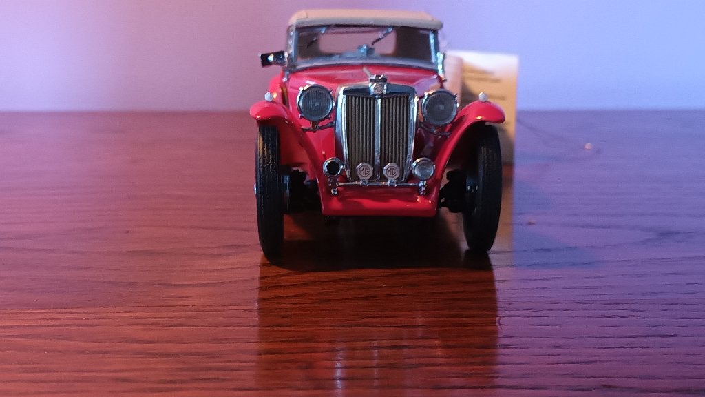 modelauto MG TC 1948, Ophalen of Verzenden, Zo goed als nieuw, Auto, Overige merken