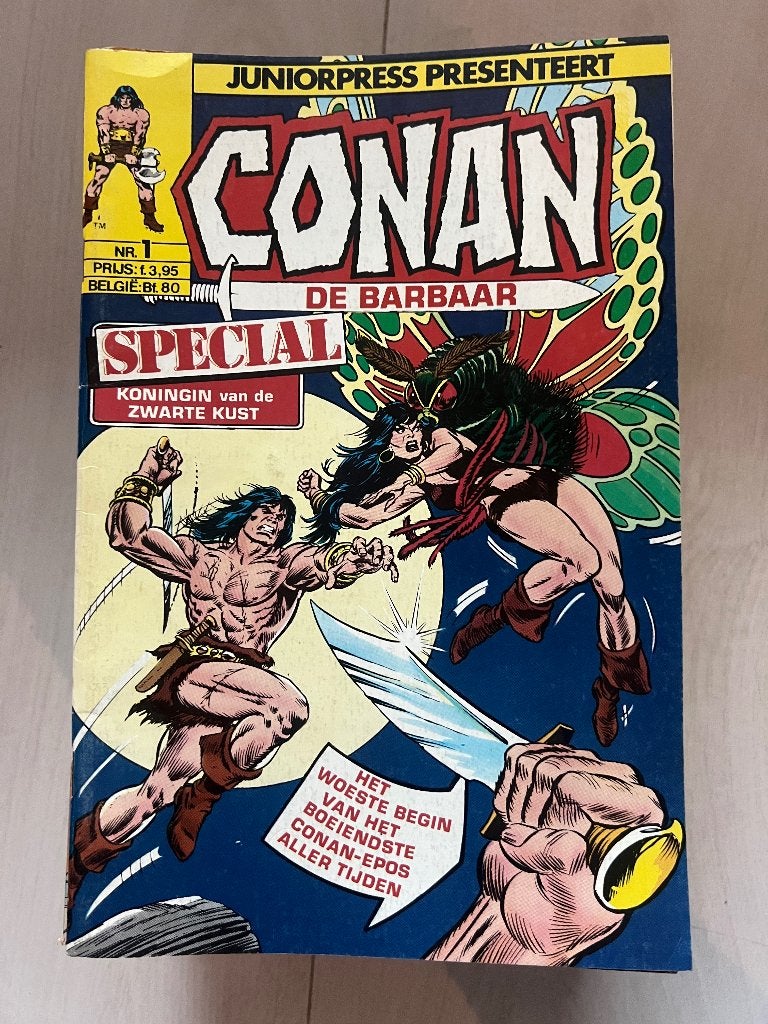 Conan de Barbaar Comic 1985/1991 1 t/m 27 compleet, Complete serie of reeks, Ophalen of Verzenden, Zo goed als nieuw, Europa