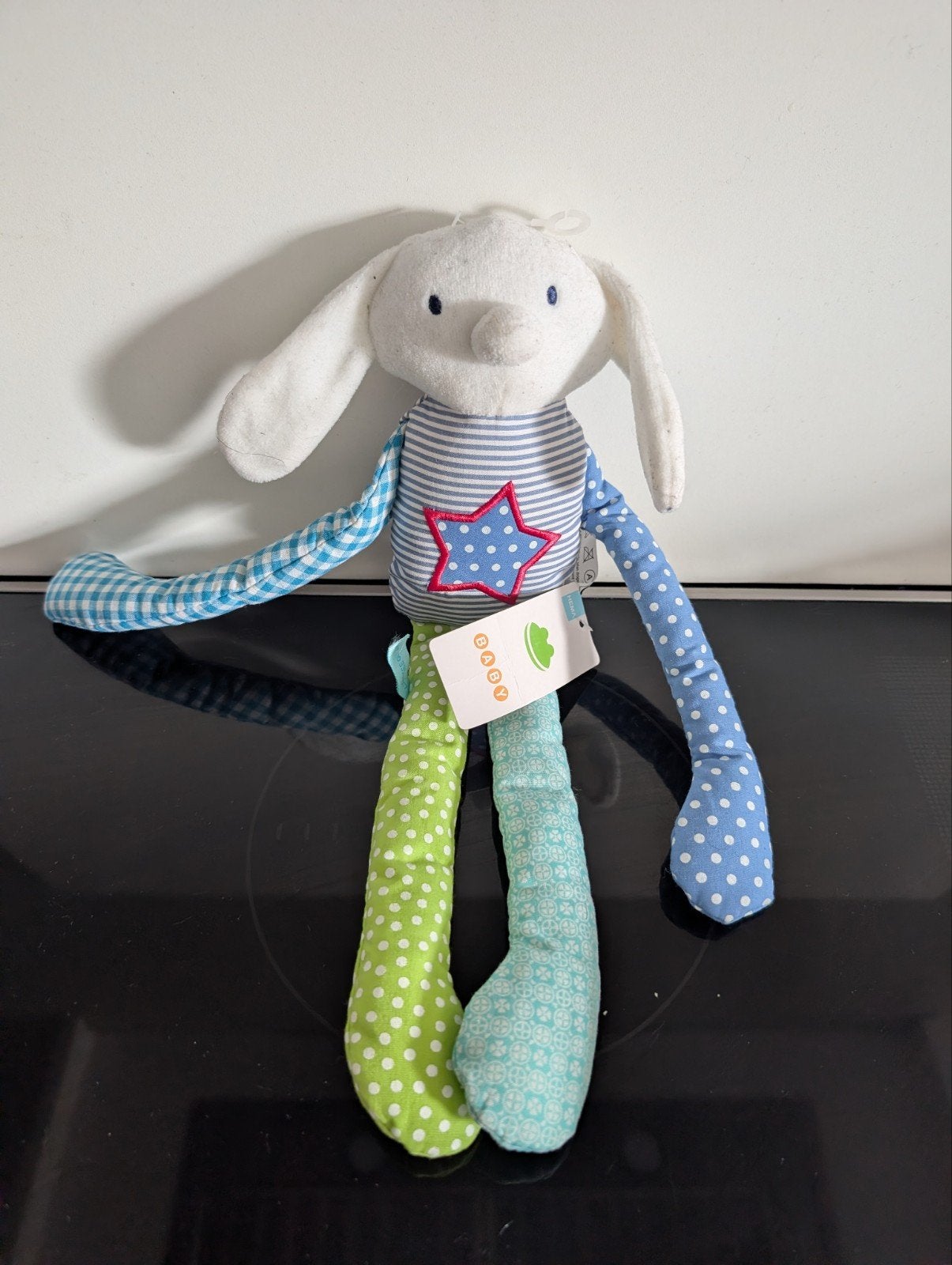 Hema knuffel konijn, Hema, Ophalen of Verzenden, Meerkleurig, Konijn