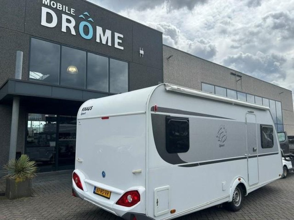 Knaus Sport 500 UF MOVER+LUIFEL+VOORTENT, Caravans en Kamperen, Schokbreker, Rondzit, Bedrijf, Overige typen