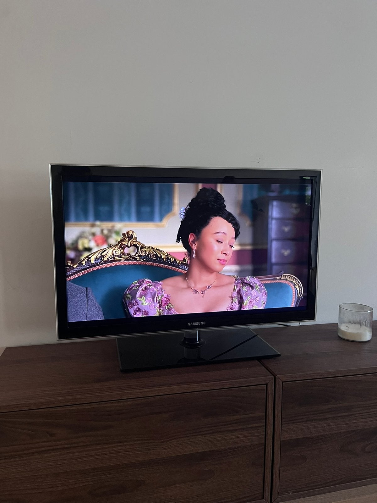 Te koop: Samsung tv (32 inch)  inclusief Google Chromecast, Ophalen, Gebruikt, 50 Hz, Samsung