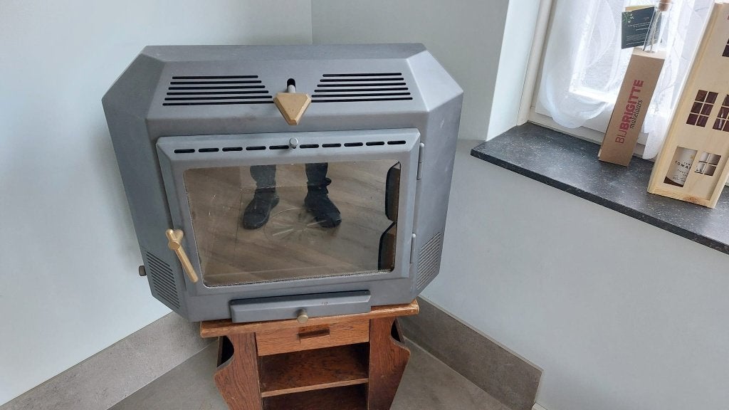 Houtkachel zo goed als nieuw, Ophalen, Zo goed als nieuw, Hout, Houtkachel
