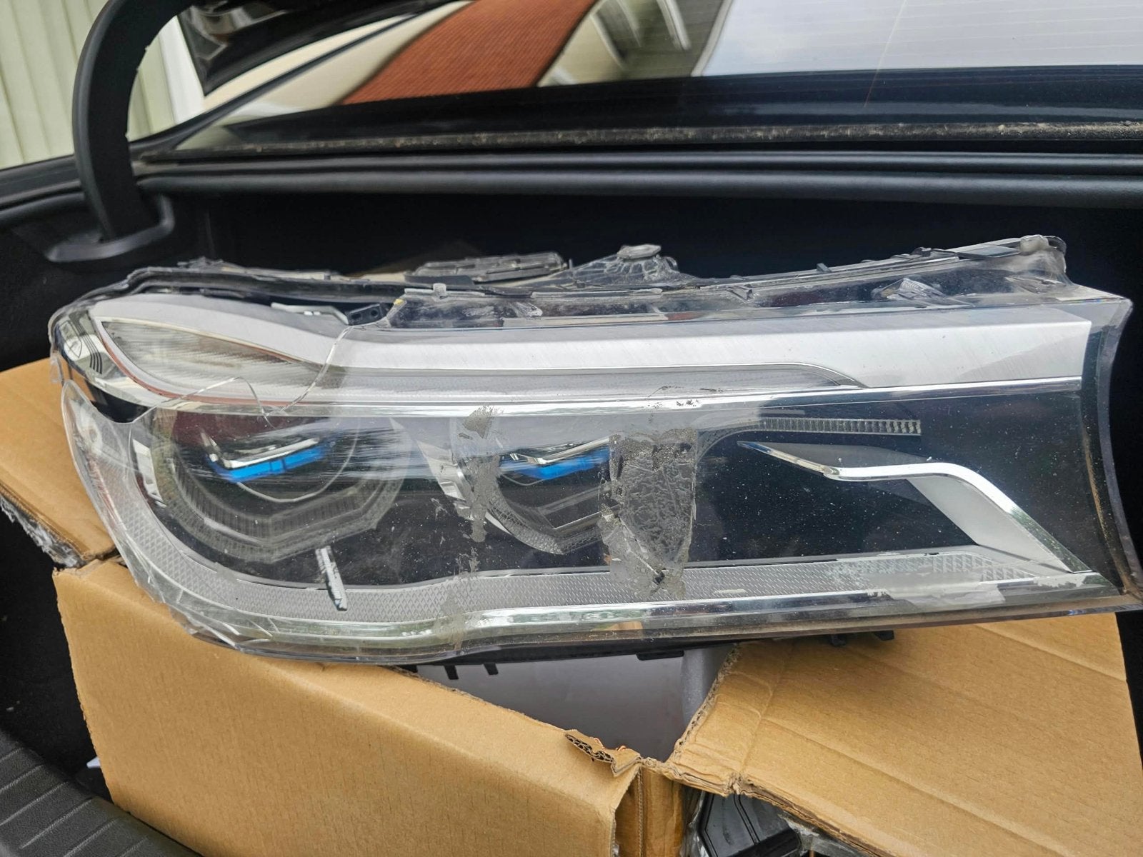 BMW 750i (2018) Laser Koplamp Rechtsvoor, Ophalen of Verzenden, Gebruikt, BMW