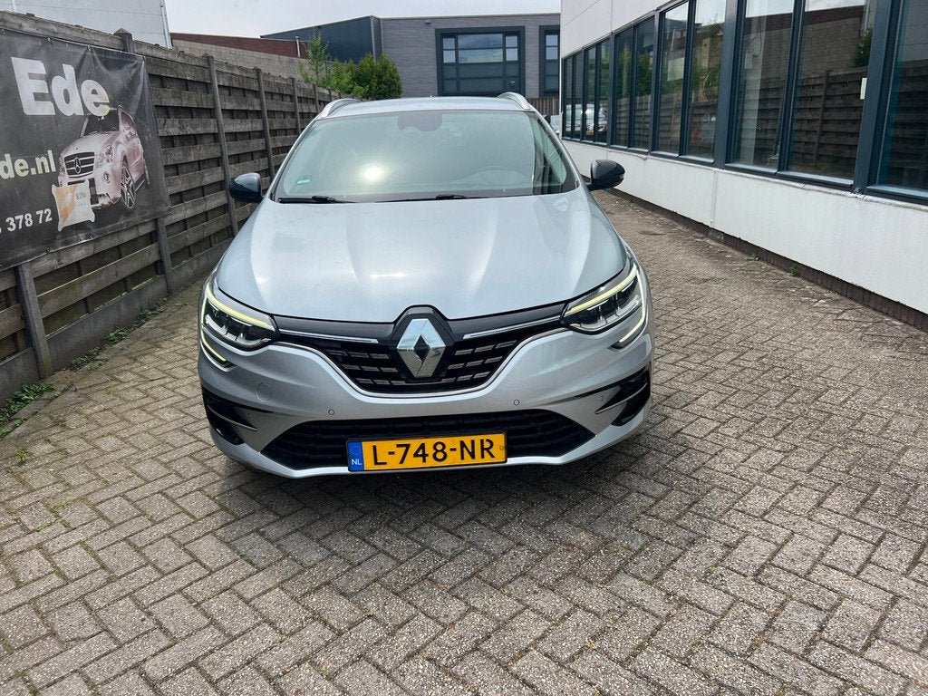 Renault Mégane Estate 1.6 E-Tech Plug-In Hybrid VOL LEER GR, Auto's, Renault, 77 km/l, Gebruikt, 4 cilinders, 91 pk