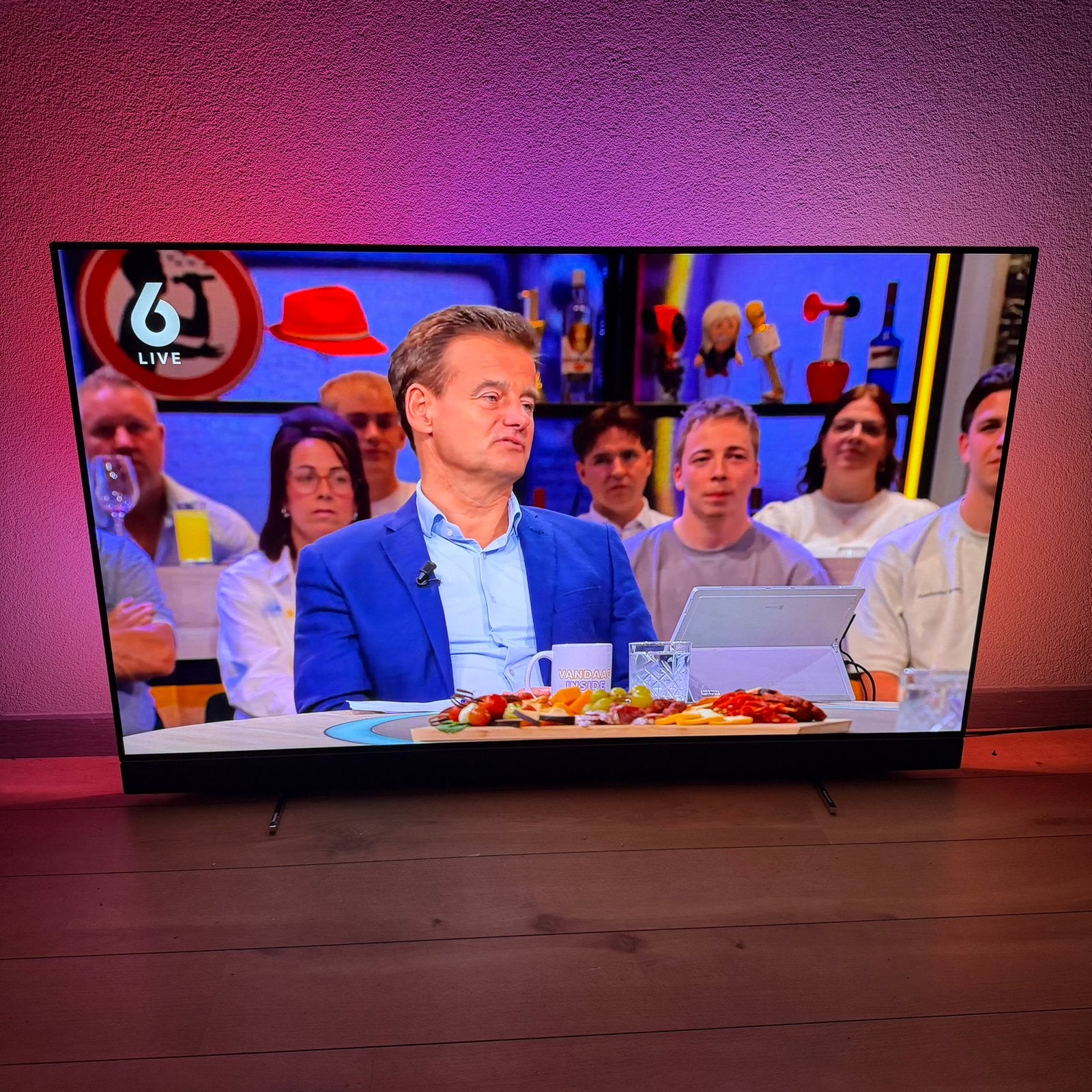 Philips 55 inch Oled Televisie Bowers en Wilkins Soundbar, Audio, Tv en Foto, Philips, OLED, Ophalen of Verzenden, Zo goed als nieuw
