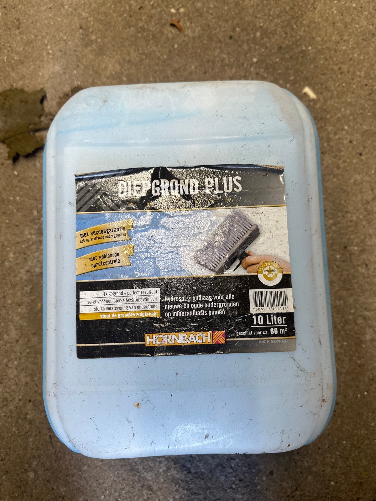 HORNBACH Diepgrond Plus 10 Liter - Nieuw, 10 tot 15 liter, Ophalen, Nieuw, Verf