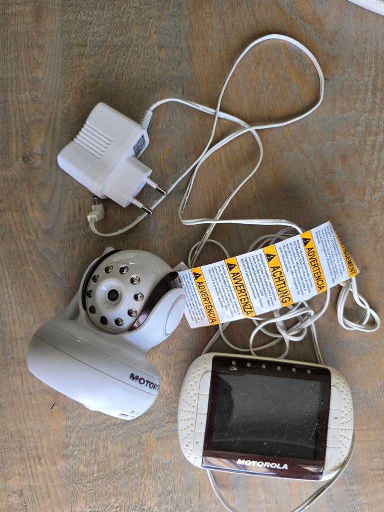 Motorola babyfoon met camera en beeldscherm, Kinderen en Baby's, Babyfoons, Ophalen of Verzenden, Gebruikt, 100 tot 250 meter