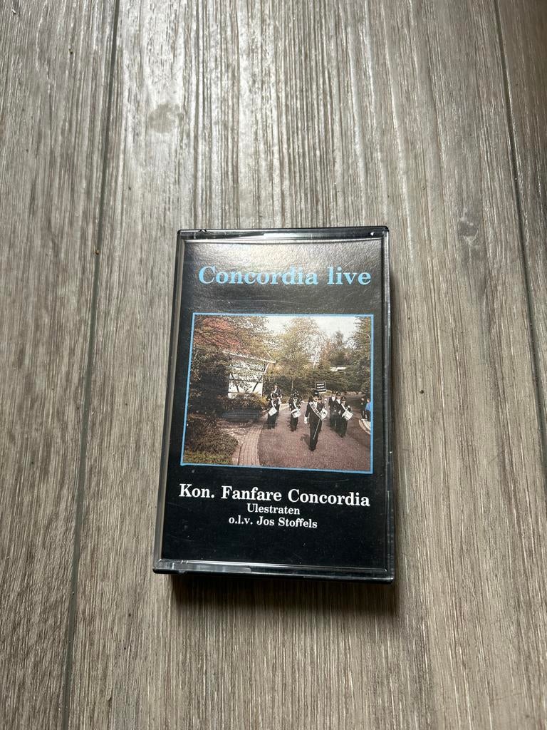 Concordia Live - Kon. Fanfare Concordia Ulestraten Cassette, Gebruikt, Klassiek, 1 bandje, Ophalen of Verzenden